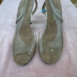 vintage Elegant Women's Tan Heels RARE FIND